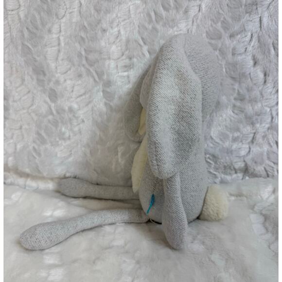 Manhattan Toy Company Sunny Bunny Embroidered Face Infant Safe Baby Lovey Rabbit - Picture 2 of 5